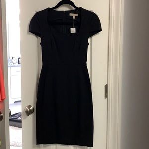 Banana republic size 2 black fitted dress